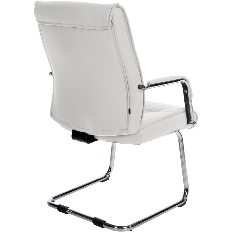 Lot de 2 chaises visiteurs Sievert | blanc