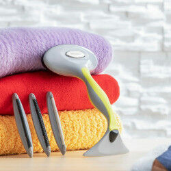 Brosse Anti-peluche avec Accessoires 4 en 1 InnovaGoods Gris (Reconditionné A)