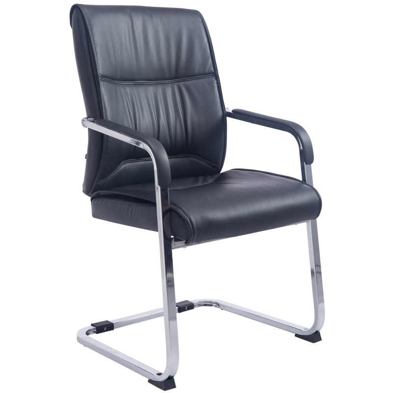 Chaise visiteur XL Anubis | noir