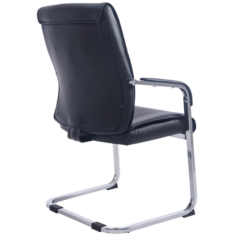 Chaise visiteur XL Anubis | noir