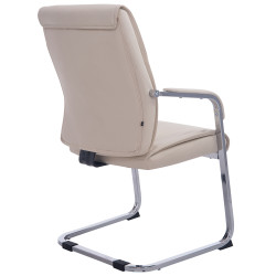 Chaise visiteur XL Anubis | crème