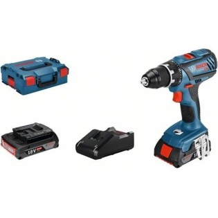 Perceuse visseuse sans fil BOSCH PROFESSIONAL - GSR 18V-28 + 2 batteries 2.0Ah dans une L-Case