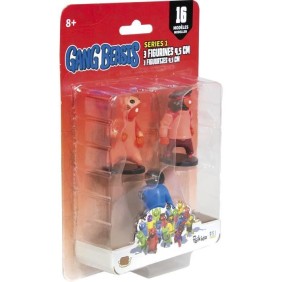 Figurines Gang Beasts - Lansay - Lot de 3 - 4,5 cm - Collection - Jeux Vidéos