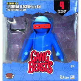 Gang Beasts - 1 Figurine Articulée de 11,5 cm - Lot 2 - Figurines de Collection - Jeux Vidéos - Lansay