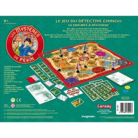 LANSAY - LES MYSTeRES DE PÉKIN - Jeu de société - Version Originale - 2 a 6 joueurs - Des 8 ans