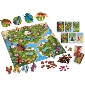 Jeu de magie et télépathie - LANSAY - La Vallée des dinosaures - Mixte - A partir de 7 ans