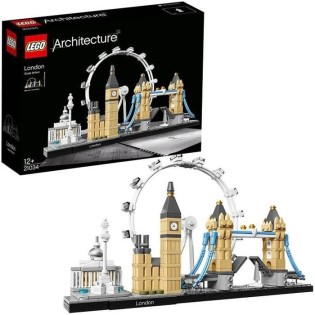 LEGO Architecture 21034 - Londres - 468 pieces - a partir de 12 ans - Mixte - Marron