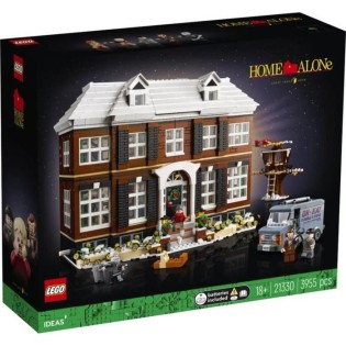 LEGO 21330 Ideas Maman, J'ai Raté L'Avion ! Set pour Adultes, Maquette Maison Kevin McCallister a Construire avec 5 Figurines