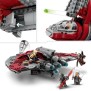 LEGO Star Wars La Navette T-6 d'Ahsoka Tano 75362 - Vaisseau Lance-Tenons - 4 Personnages