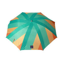 Parasol de plage Vert Ø 220 cm SPF50+