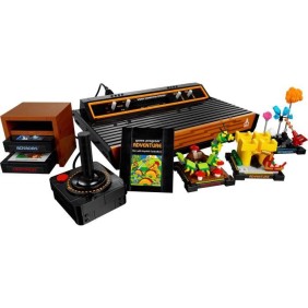 LEGO Icons 10306 Atari 2600, Maquette a Construire, Console de Jouets Vidéo, pour Adultes