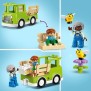 LEGO 10419 DUPLO Ma Ville Prendre Soin des Abeilles et des Ruches, Jouet Éducatif pour Enfants, 2 Figurines d'Abeilles