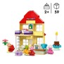 LEGO DUPLO 10433 La fete d'anniversaire chez Peppa Pig - Jouet a Construire des 2 Ans