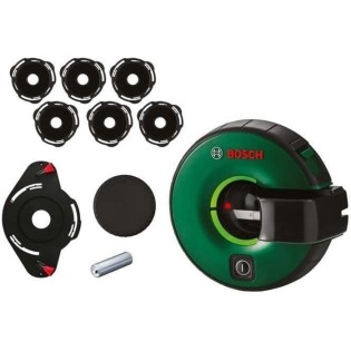 Metre laser lignes Bosch - Atino Set (metre ruban de 1,5 m, 6 gel pads, 1 pile 1,5 V LR6 (AA))