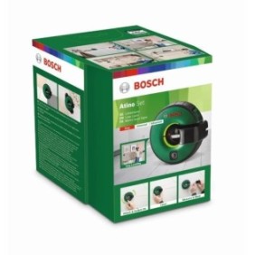 Metre laser lignes Bosch - Atino Set (metre ruban de 1,5 m, 6 gel pads, 1 pile 1,5 V LR6 (AA))