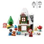 LEGO 10976 DUPLO La Maison en Pain d'Épices du Pere Noël, Jouet Maison, Figurine Ours en Peluche, Cadeau Noël, Enfants Des 2 Ans