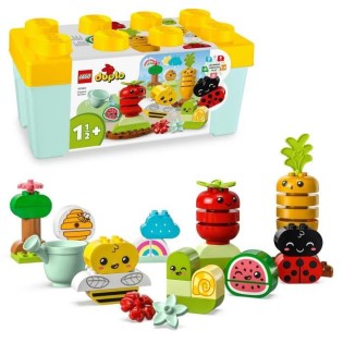 LEGO DUPLO My First 10984 Le Jardin Bio, Jouets Éducatif a Empiler pour Bébés Des 1,5 An