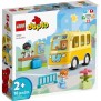 LEGO DUPLO 10988 Le Voyage en Bus, Jouet Éducatif pour Développer la Motricité Fine, Enfants 2 Ans