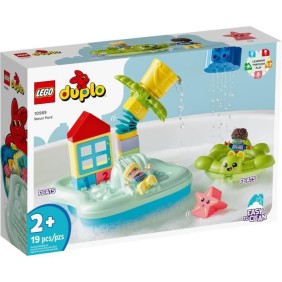 LEGO DUPLO 10989 Le Parc Aquatique, Jouet pour Enfants Des 2 Ans, Jeu d'Eau pour Baignoire