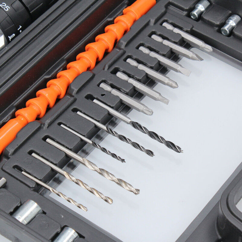 Set de forage et accessoires Ferrestock FSKTAB101 21 V 25 Pièces