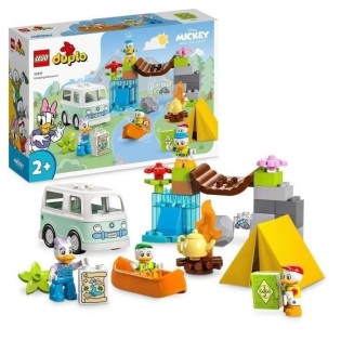 LEGO DUPLO Disney Mickey et ses Amis 10997 L'Aventure au Camping, Jouet avec Figurines Daisy Duck