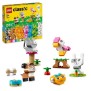 LEGO 11034 Classic Les Animaux de Compagnie Créatifs, Jouet avec Animaux, Modele Chien, Chat, Lapin, Hamster et Oiseau