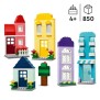 LEGO 11035 Classic Les Maisons Créatives, Jouet pour Garçons et Filles Des 4 Ans, Briques de Construction