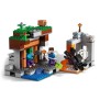 LEGO Minecraft 21166 La Mine Abandonnée, Jouet avec Grotte de Zombies, et Figurine Steve