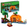 LEGO Minecraft 21248 La Ferme Citrouille, Jouet de Maison avec Figurines Steve et Sorciere