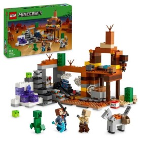 LEGO Minecraft 21263 La mine des Badlands - Jouet pour enfants inspiré du jeu vidéo