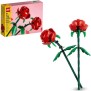 LEGO 40460 Creator Les Roses, Set de Fleurs Artificielles pour Filles et Garçons Des 8 Ans, Décoration de Maison