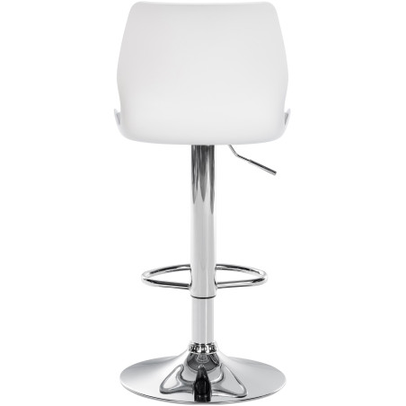 Taburete de bar Gilbert Blanco,Plбstico