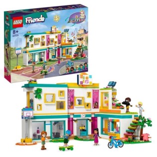 LEGO Friends 41731 L'École Internationale de Heartlake City, Jouet avec 5 Mini-Poupées