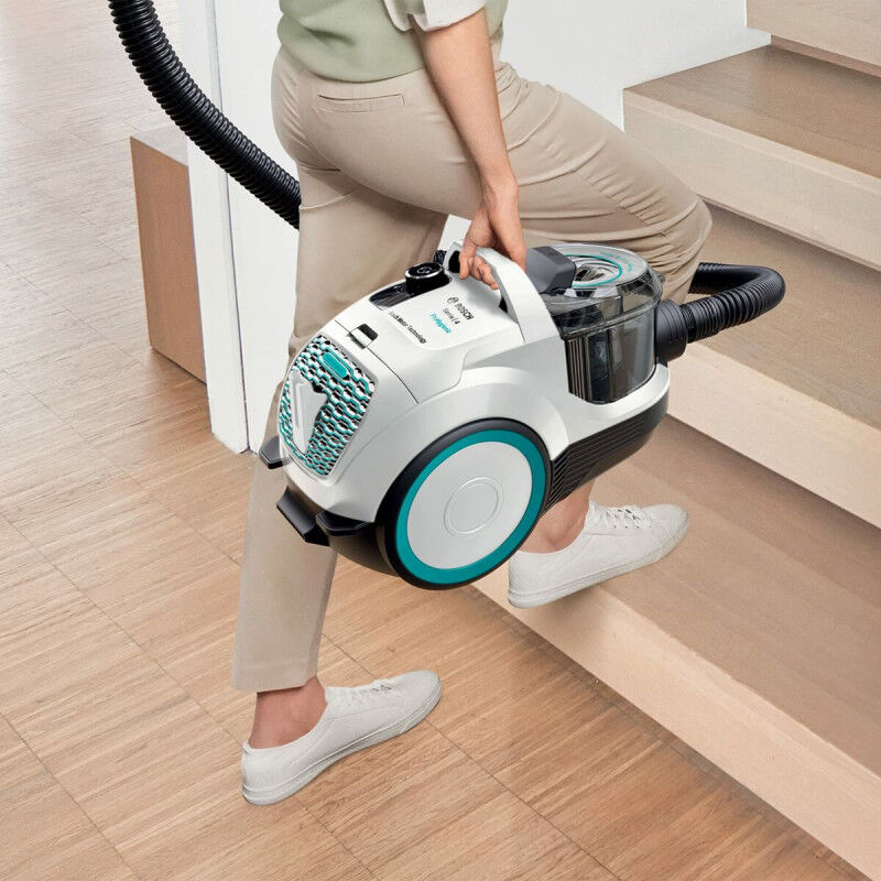 Aspirateur sans sac BOSCH BGC21HYG1 Blanc Noir 550 W