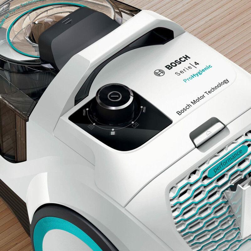 Aspirateur sans sac BOSCH BGC21HYG1 Blanc Noir 550 W