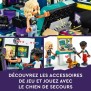 LEGO Friends 41755 La Chambre de Nova, Jouet sur le Theme du Gaming, avec Mini-Poupée