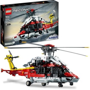 LEGO 42145 Technic L'Hélicoptere de Secours Airbus H175, Jouet Hélicoptere, Maquette Éducative, Modélisme, Enfants Des 11 Ans