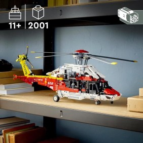 LEGO 42145 Technic L'Hélicoptere de Secours Airbus H175, Jouet Hélicoptere, Maquette Éducative, Modélisme, Enfants Des 11 Ans