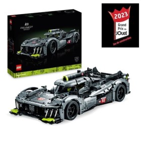 LEGO Technic 42156 PEUGEOT 9X8 24H Le Mans Hybrid Hypercar, Maquette de Voiture de Course