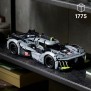 LEGO Technic 42156 PEUGEOT 9X8 24H Le Mans Hybrid Hypercar, Maquette de Voiture de Course