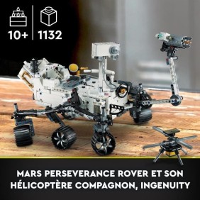 LEGO Technic 42158 NASA Mars Rover Perseverance, Jouet Découverte de l'Espace, avec AR App