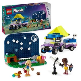 LEGO 42603 Friends Le Camping-Car d'Observation des Étoiles, Jouet pour Enfants, avec Figurines Animales, plus Mini-Poupées