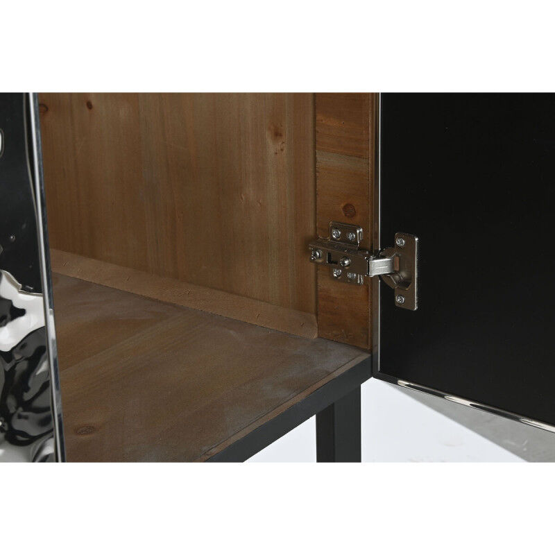 Buffet Home ESPRIT Argenté Métal Acier 80 x 41 x 160 cm
