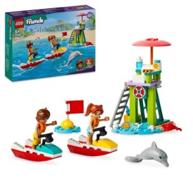 LEGO Friends 42623 Le jet-ski de la plage - Inclut un sauveteur - Jeu éducatif enfant