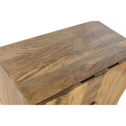 Buffet Home ESPRIT Doré Naturel Métal Bois de manguier 81 x 45 x 75 cm