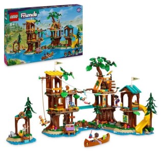 LEGO Friends 42631 La cabane dans l'arbre de la base de loisirs -Jeu créatif pour enfants