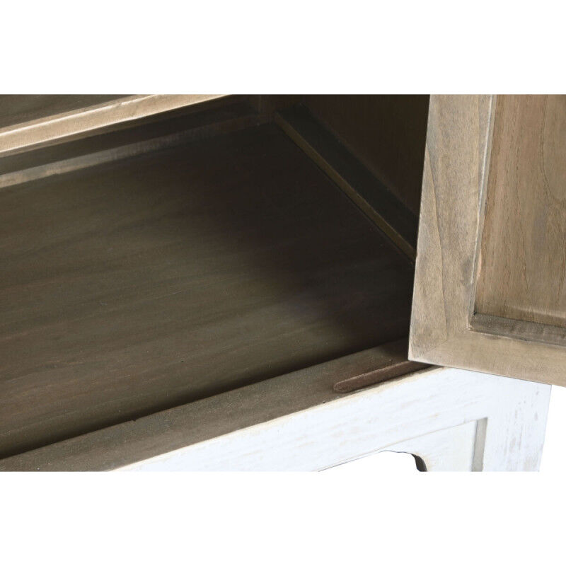 Buffet Home ESPRIT Blanc Bois 220 x 42 x 85 cm