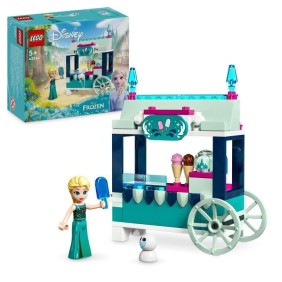 LEGO 43234 Disney Princess Les Délices Glacés d'Elsa, Jouet avec Mini Poupée Elsa de La Reine des Neiges