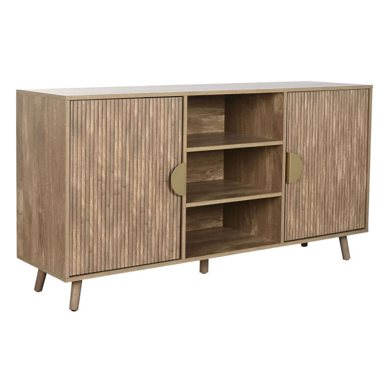 Meubles de télévision Home ESPRIT Marron Doré 140 x 40 x 74,8 cm