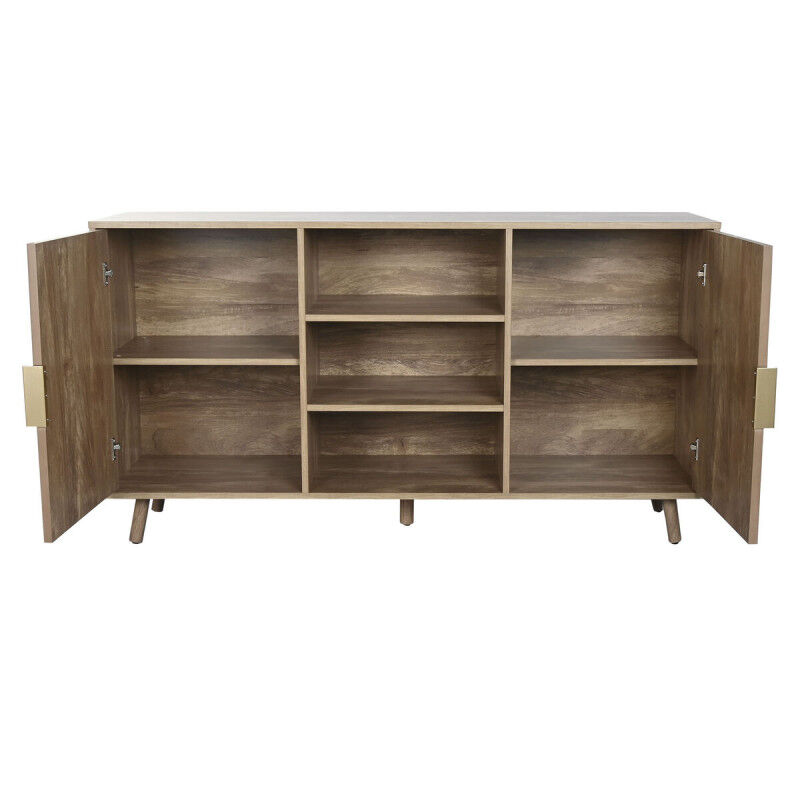 Meubles de télévision Home ESPRIT Marron Doré 140 x 40 x 74,8 cm